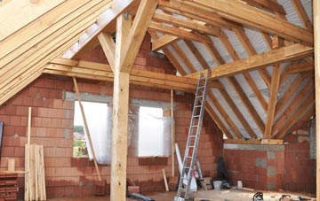Deanlane End attic trusses